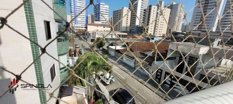 Imagem Apartamento com 2 dormitórios à venda, 77 m² por R$ 440.000,00 - Aviação - Praia Grande/SP