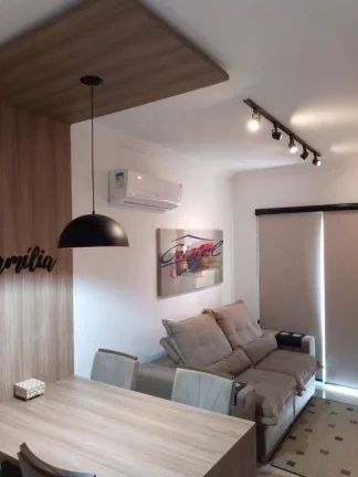 Imagem Apartamento com 2 dormitórios à venda, 90 m² por R$ 610.000 - Tupi - Praia Grande/SP