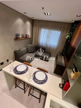 Imagem Flat disponível para locação no The World na Vila Olímpia, com 30m², 1 dormitório e 1 vaga