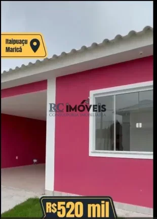 Imagem Casa a Venda no bairro Itaipuaçú - Maricá, RJ