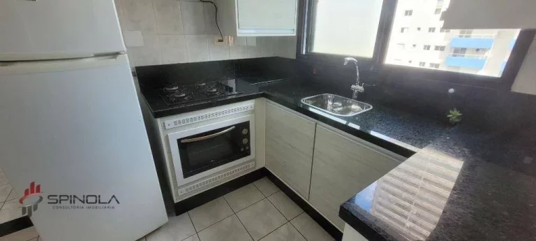 Imagem Apartamento com 1 dormitório à venda, 44 m² por R$ 319.000,00 - Aviação - Praia Grande/SP