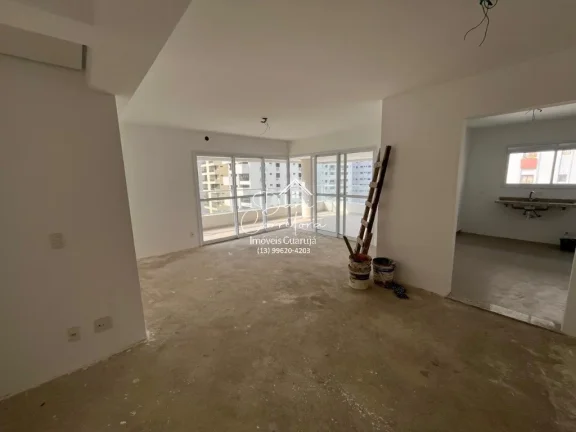 Imagem Apartamento prédio novo, 3 suítes à venda em Guarujá - Pitangueiras, 2 vagas de garagem e 142m² de requinte.