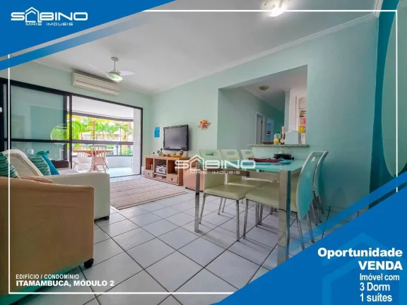Imagem Apartamento à venda no Condomínio Riviera, com 3 dormitórios 1 suíte 95m² de área útil, 2 vagas