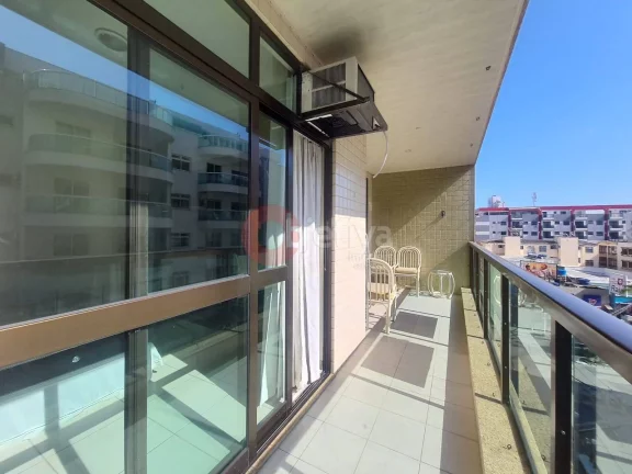Imagem Apartamento linear, 2 quartos, 87m²,a 100m da Praia do Forte - Cabo Frio