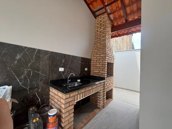 Imagem Casa para Venda em Itanhaém, Jamaica (Praia), 2 dormitórios, 1 suíte, 1 banheiro, 2 vagas
