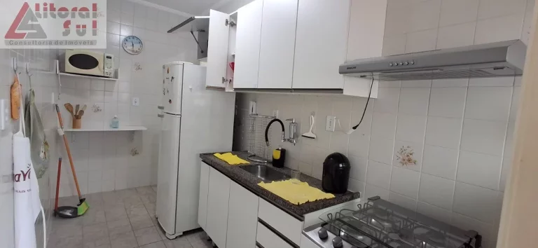 Imagem Excelente oportunidade de investimento: Apartamento à venda em Praia Grande-SP, Aviação! 1 quarto, 1 sala, 1 banheiro, 1 vaga, 50m².