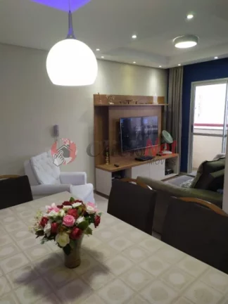 Imagem Lindo apartamento à venda localizado no Jardim do Estádio, Santo André, com 2 dormitórios, 1 vaga, 56m².