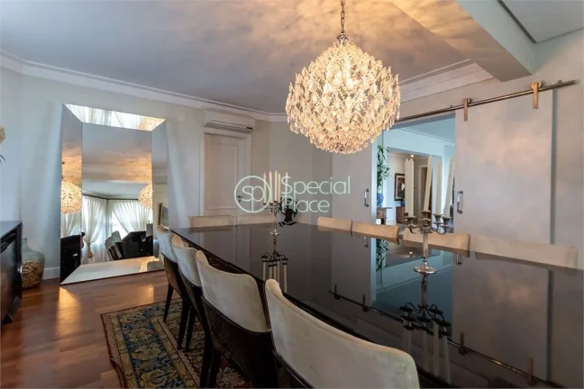 Imagem Maravilhoso apartamento, luxuoso, requintado, tipo GARDEN com vista incrível, hall de entrada, elev...