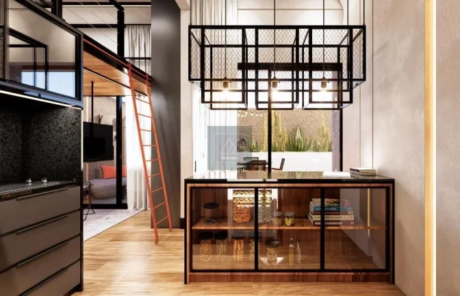 Imagem Alto da XV - Studio 26,75m² com sacada.