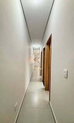 Imagem Casa Nova,3 dormitórios ( 1 suíte), 2 vagas, área gourmet