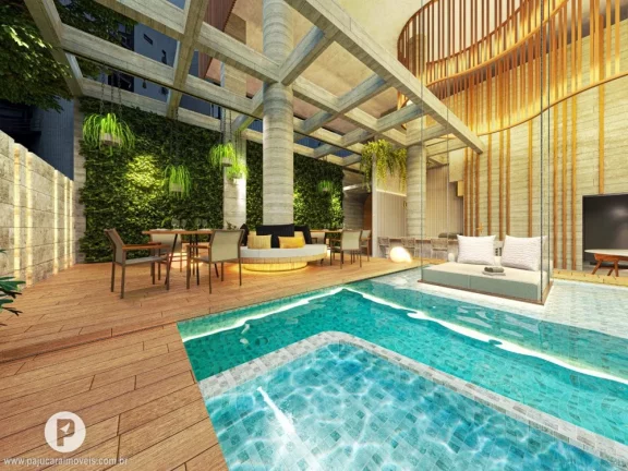 Imagem 04 suítes ÷ em 50 meses 200m² 2ª quadra da praia, na Jatiúca