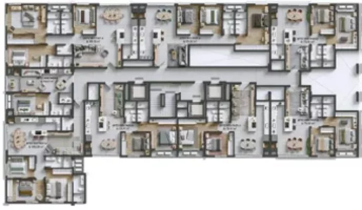 Imagem Mhaus - Apartamento à venda no bairro Beira Rio - Biguaçu/SC