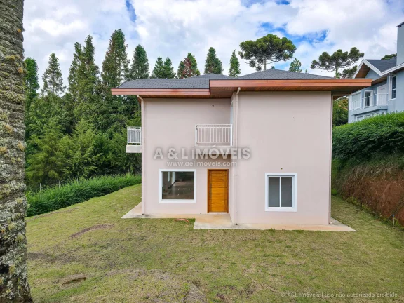 Imagem Casa Condomínio Campos do Jordão | 5 Dorms, 4 Suítes, Vista Pedra do Baú
