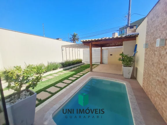 Casa duplex 03 suites com piscina e espaço gourmet a venda na Praia do Morro - Guarapari