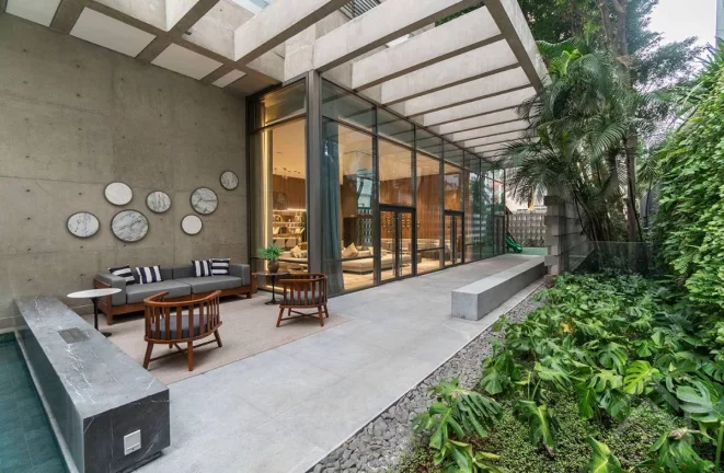Imagem Garden Luxuoso nos Jardins: 585m2, 3 Suítes, 5 Vagas | Facces Jardins by Helbor