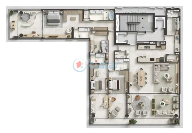 Imagem Apartamento à venda 4 Quartos 4 Suites 3 Vagas 303.64M Ipanema Rio de Janeiro - RJ