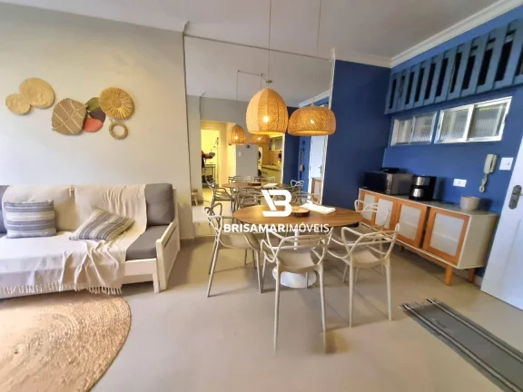 Imagem LINDO APARTAMENTO EM PITANGUEIRAS – GUARUJÁ, COM VISTA MAR E TOTALMENTE REFORMADO E DECORADO!
