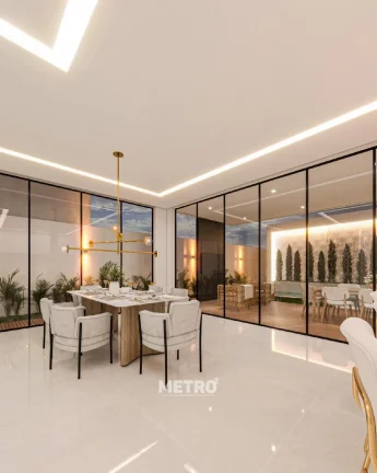 Imagem Casa com 5 suítes, sendo 4 suítes com closet e 1 suíte master com closet, banhei
