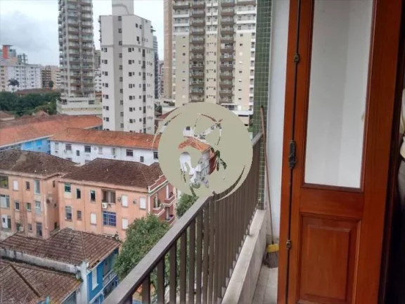 Imagem APARTAMENTO A VENDA EM SANTOS NO BAIRRO DO GONZAGA C/ GARAGEM FECHADA E ELEVADOR PRÉDIO DE ESQUINA,...