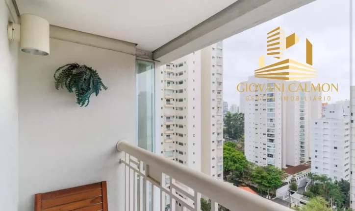 Imagem Apartamento de luxo no Brooklin Novo, São Paulo-SP: 5 quartos, 5 suítes, 2 salas, 1 banheiro, 2 vagas de garagem, 121m² de área.