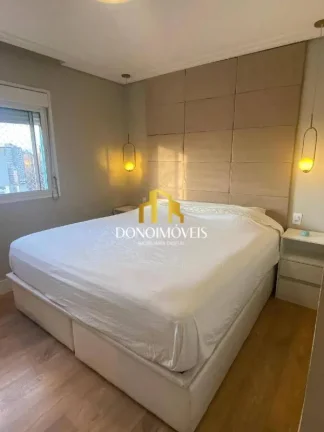 Imagem Apartamento decorado com 104m², 3 dormitórios (2 suítes), 2 vagas, móveis planejados inclusos! E...