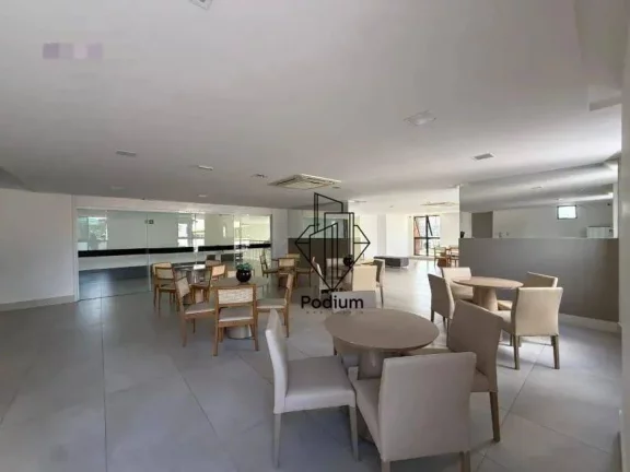 Imagem Apartamento com varanda/sacada gourmet, móveis projetados e vista para o mar em condomínio club no Altiplano Cabo Branco -AP2748.
