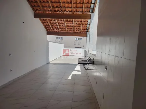Imagem Cobertura para Venda em Santo André, Campestre, 3 dormitórios, 1 suíte, 2 banheiros, 2 vagas
