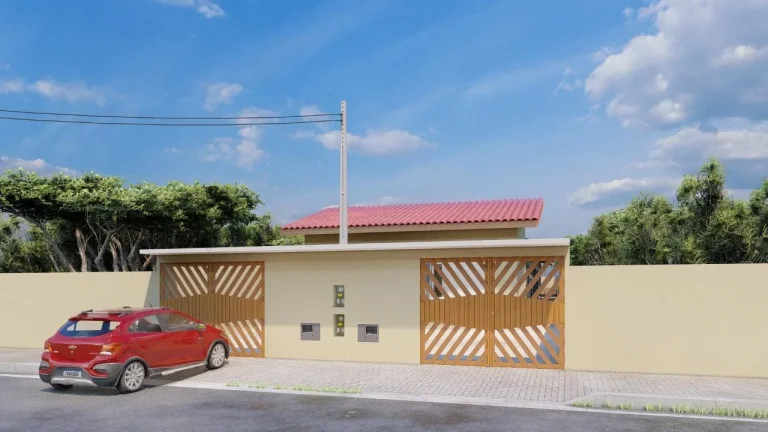 Imagem Casa para Venda em Itanhaém, Jardim São Fernando, 2 dormitórios, 1 banheiro, 2 vagas
