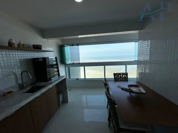 Imagem Apartamento Frente Mar em Praia Grande com 3 Dormitórios
