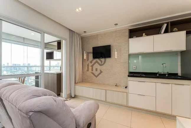 Imagem Apartamento Brooklin Alto Padrão andar alto vista livre
