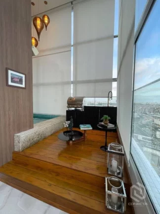 Imagem A 5ª Avenida selecionou esse exclusivo DUPLEX decorado pé direito de 6 metros, 200 m² piscina privativa no Charmoso Edifício LUMIERE Horto Florestal