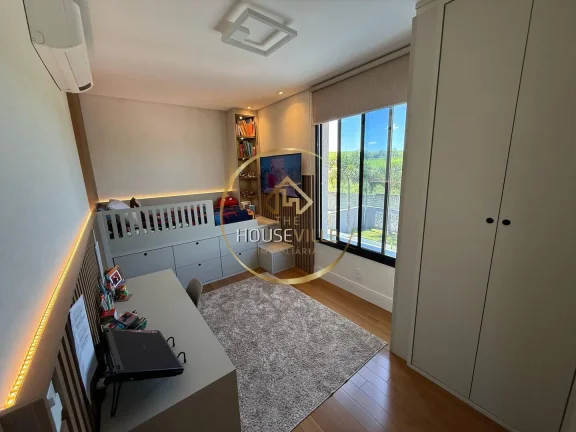 Imagem Casa Sobrado, 3 dormitórios (1 suíte), 4 vagas, Ecopark Bourbon, Caçapava.