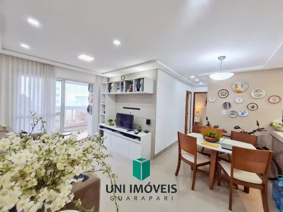 Imagem Lindo apartamento 2 quartos com varanda gourmet, piscina e vista mar a venda na Praia do Morro