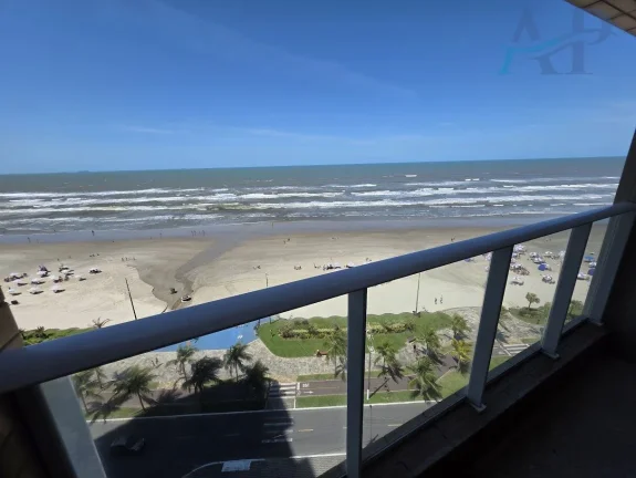 Imagem Apartamento Frente Mar no Caiçara em Praia Grande
