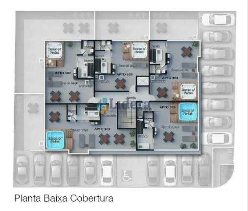 Imagem Apto - 2 Quartos - 1 Suíte - 77.72m² - Bessa, João Pessoa/PB