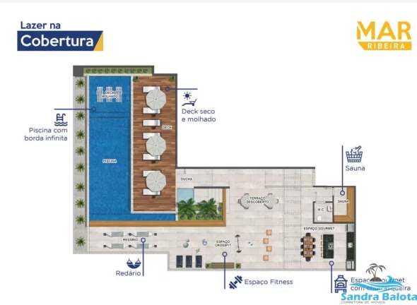 Imagem Mar Ribeira/Lofts no Saco da Ribeira