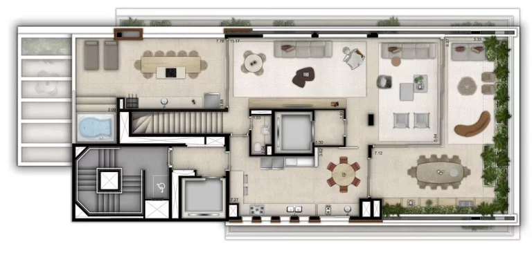 Imagem Moema espetacular - 4 suítes - 238m²