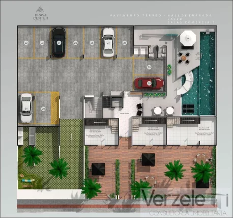 Imagem Apartamento Quadra Mar para Venda em Itajaí / SC no bairro Praia Brava de Itajaí