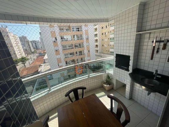 Imagem Apartamento com 1 dormitório à venda, 55 m² por R$ 350.000,00 - Vila Guilhermina - Praia Grande/SP
