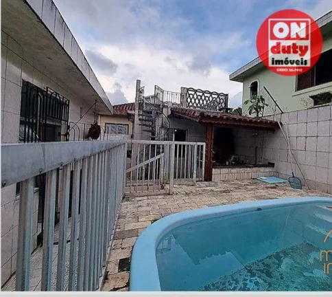 Imagem Casa com 3 dormitórios à venda, 275 m² por R$ 610.000,00 - Bom Retiro - Santos/SP