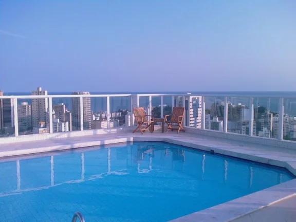 Imagem A 5ª Avenida Imóveis selecionou essa raríssima unidade no cobiçado YACHT PRIVILEGE Ladeira da Barra 1/4 (suite), lavabo varandão, 63,00m², vista mar