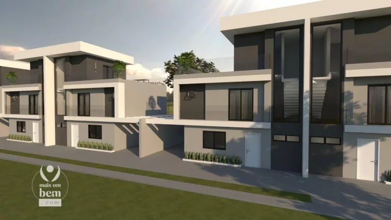 Imagem Lindo sobrado 139 m² com 3 quartos (1 suíte) à venda por R$ 799.000 - Uberaba - Curitiba/PR