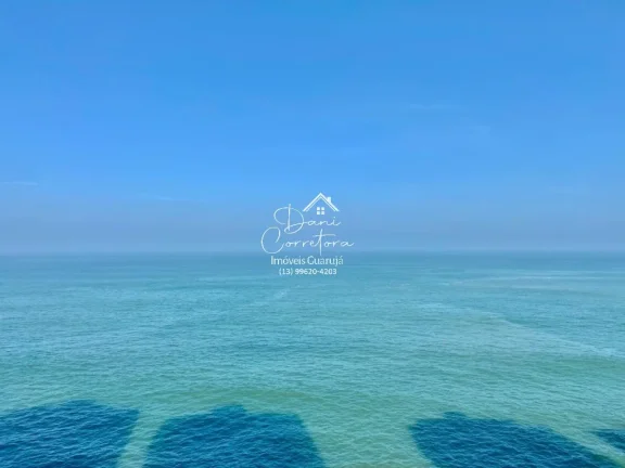 Imagem Apartamento com vista para o oceano no Morro do Maluf em Guarujá-SP: 3 quartos, 1 suíte, 2 salas, 3 banheiros, 1 vaga, 128m².