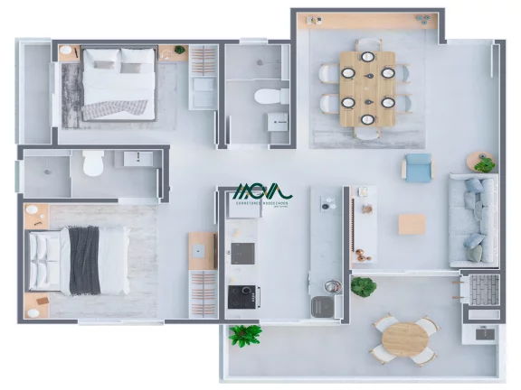 Imagem Apartamento 101 em Itapoá Próximo da Praia - Sonho Concreto em Outubro 2024
