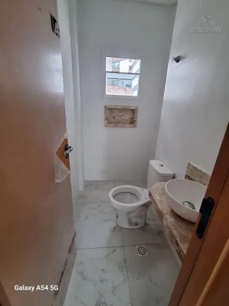 Imagem CASA DE CONDOMINIO SOBREPOSTA NOVA COM 2 DORMITORIOS - OCIAN PRAIA GRANDE - SP