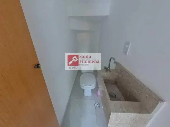 Imagem Sobrado para Venda em Santo André, Vila Camilópolis, 2 dormitórios, 2 suítes, 3 banheiros, 2 vagas