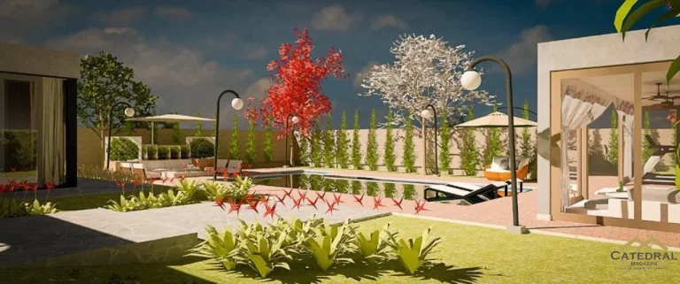 Imagem Casa em condomínio fechado com 3 quartos e piscina de 479m2 e terreno de 1.122m2