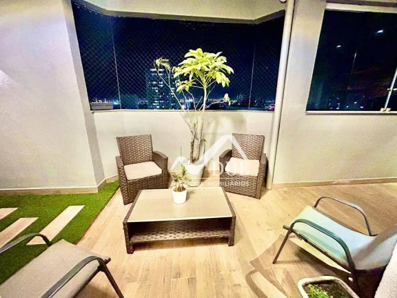Imagem Cobertura com 3 dormitórios à venda, 158 m² por R$ 960.000,00 - Encruzilhada - Santos/SP