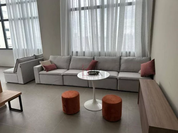 Imagem Apto 36m² mobiliado no Brooklin para locação com 1 suíte,