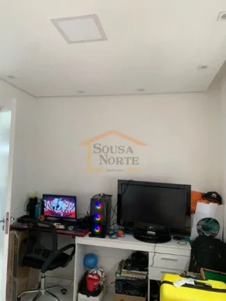 Imagem Apartamento de 45 m², com 2 dormitórios, varanda integrada com vista livre. Possui móveis planeja...